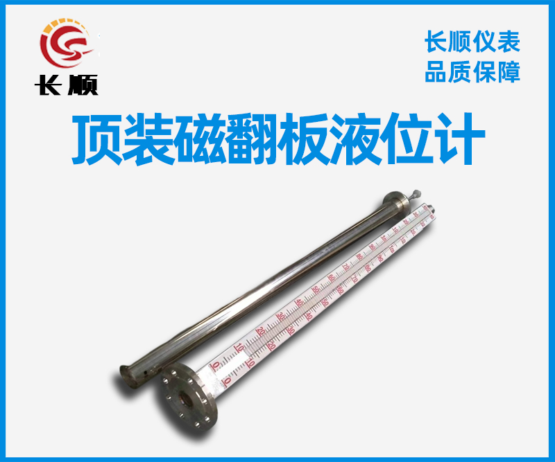 頂裝式磁翻板液位計 頂裝式磁翻板液位計